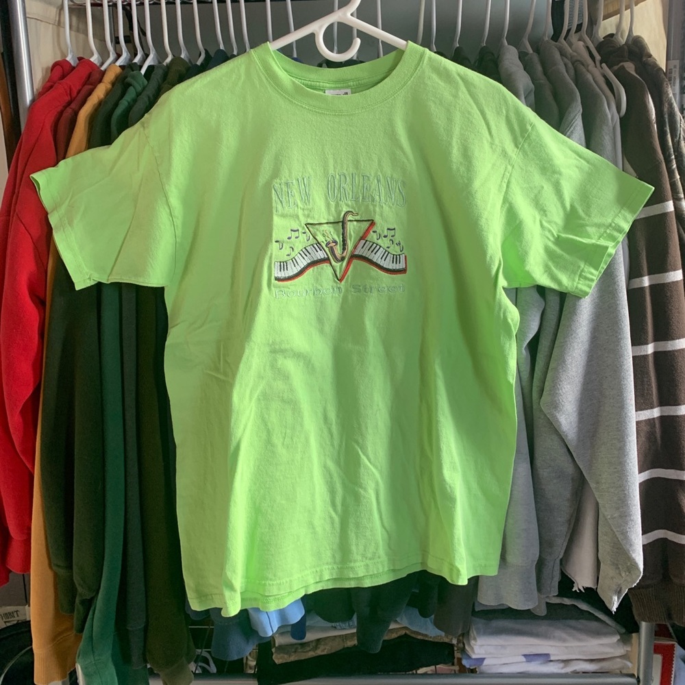 New Orleans embroidered tee